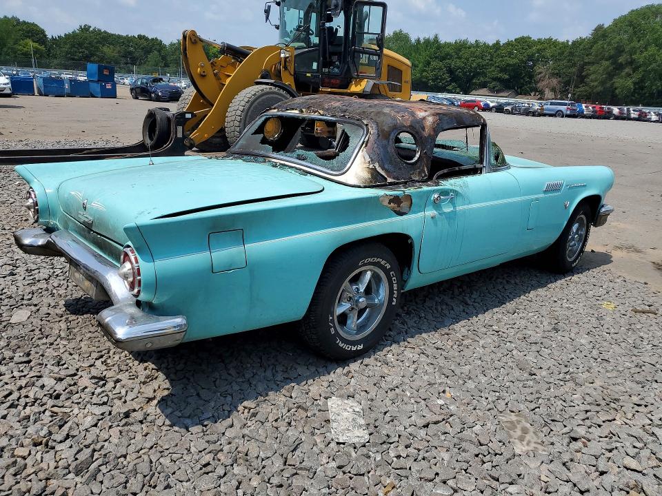 63016056 :رقم المزاد ، D7FH296873 vin ، 1957 Ford Thundrbird مزاد بيع