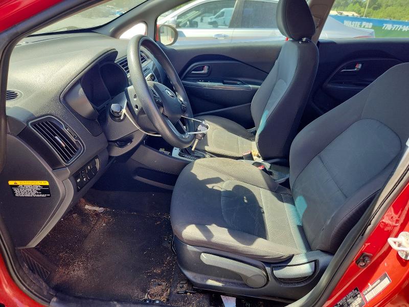 2017 Kia Rio მანქანა იყიდება აუქციონზე, vin: KNADM4A33H6015555, აუქციონის ნომერი: 62001916