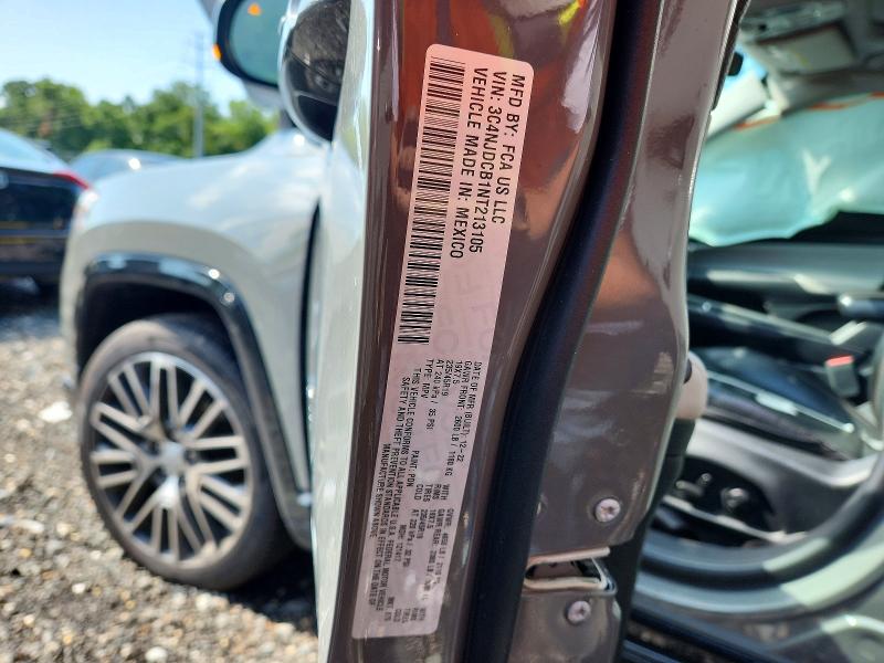Продажа на аукционе авто 2022 Jeep Compass, vin: 3C4NJDCB1NT213105, номер лота: 60892506
