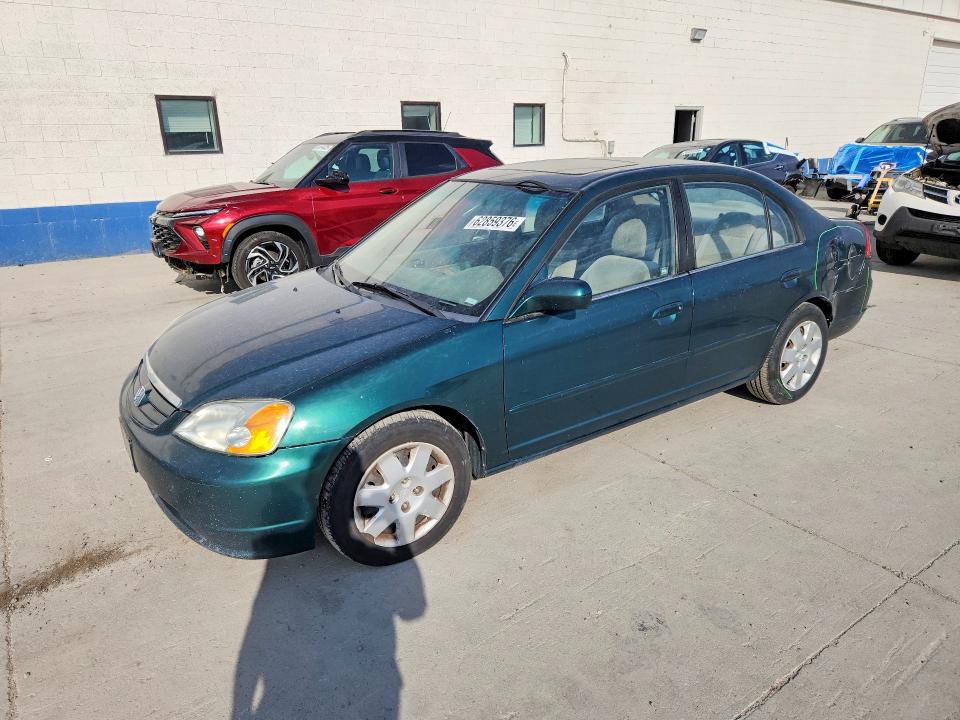 Auction sale of the 2002 Honda Civic, vin: 1HGES25812L038480, lot number: 62859376