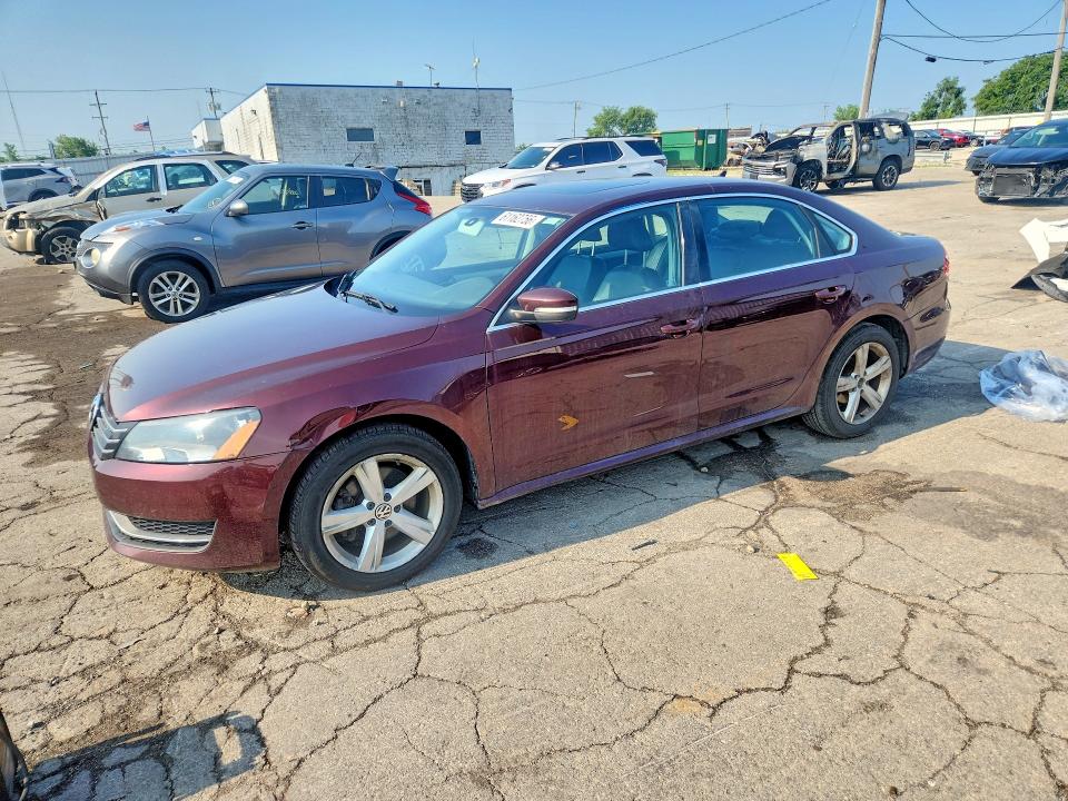 2013 Volkswagen Passat მანქანა იყიდება აუქციონზე, vin: 1VWBN7A37DC059057, აუქციონის ნომერი: 61162756