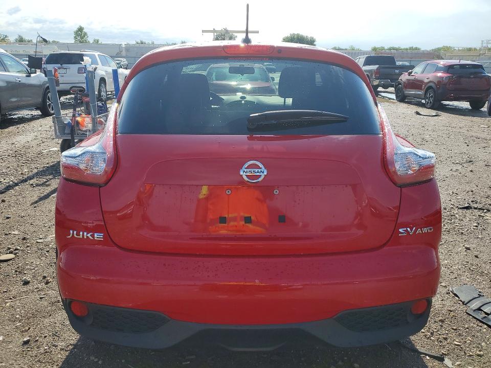 2017 Nissan Juke მანქანა იყიდება აუქციონზე, vin: JN8AF5MV2HT750360, აუქციონის ნომერი: 60234876