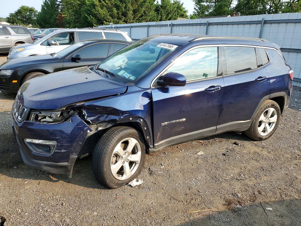 Aukcja sprzedaży 2019 Jeep Compass, vin: 3C4NJDBB5KT835901, numer aukcji: 62447666