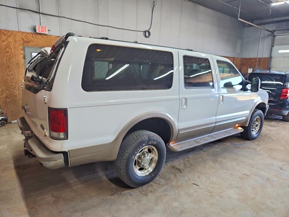 2001 Ford Excursion მანქანა იყიდება აუქციონზე, vin: 1FMNU43S41EA39687, აუქციონის ნომერი: 59677026