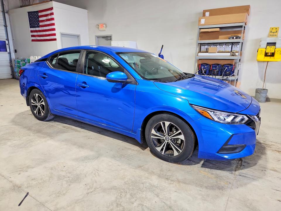 2022 Nissan Sentra მანქანა იყიდება აუქციონზე, vin: 3N1AB8CV2NY210829, აუქციონის ნომერი: 60703416