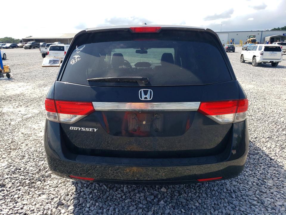 61762706 :رقم المزاد ، 5FNRL5H63EB036763 vin ، 2014 Honda Odyssey مزاد بيع
