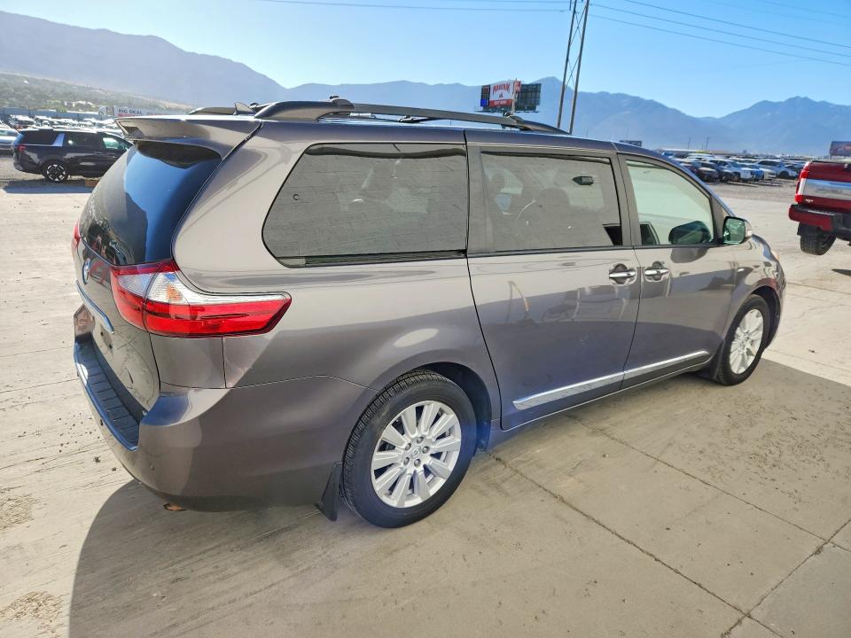 Продаж на аукціоні авто 2017 Toyota Sienna, vin: 5TDDZ3DC5HS158727, номер лоту: 60092036