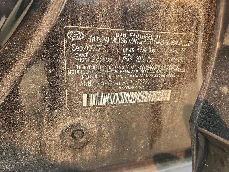 Aukcja sprzedaży 2018 Hyundai Elantra, vin: 5NPD84LF6JH272221, numer aukcji: 60771886