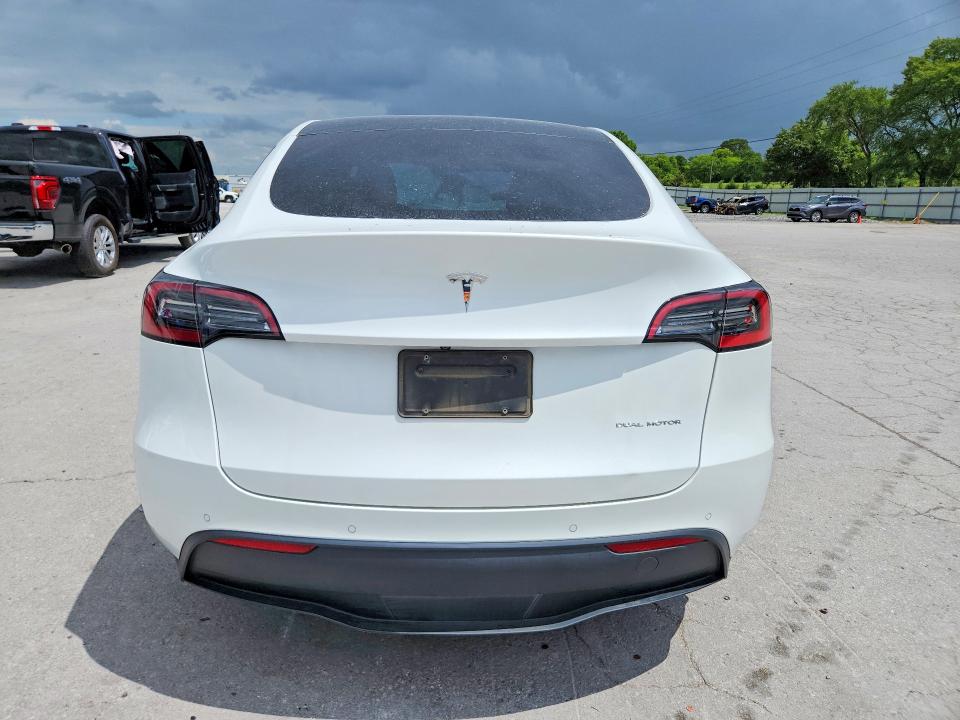 2022 Tesla Model Y მანქანა იყიდება აუქციონზე, vin: 7SAYGDEE0NF424476, აუქციონის ნომერი: 60527786