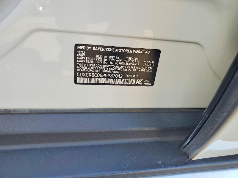 Продаж на аукціоні авто 2023 Bmw X5, vin: 5UXCR6C06P9P87042, номер лоту: 60588796