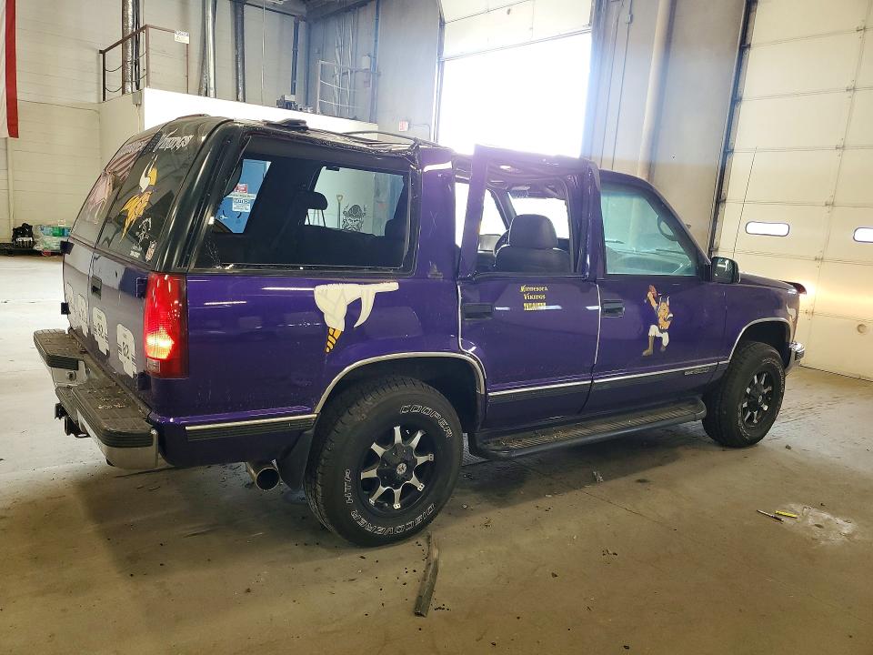 1996 Gmc Yukon მანქანა იყიდება აუქციონზე, vin: 1GKEK13R8TJ738812, აუქციონის ნომერი: 62747646