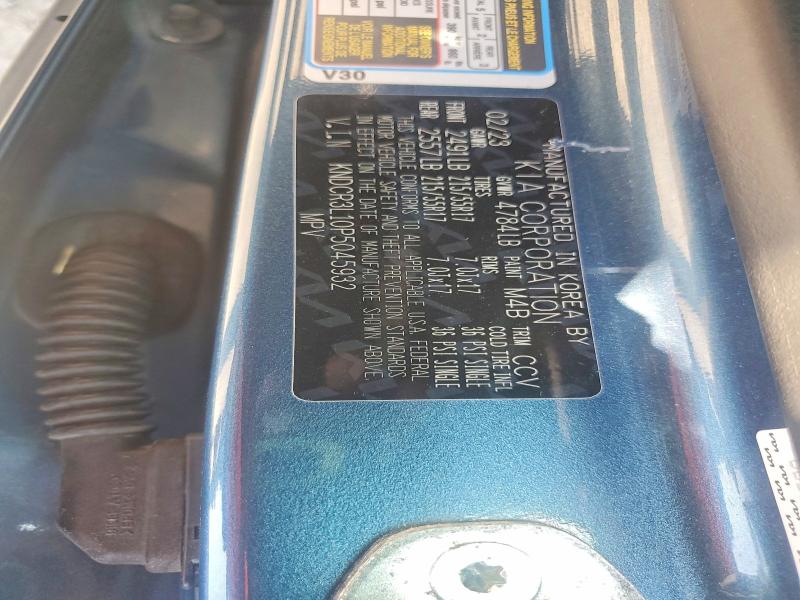 59612716 :رقم المزاد ، KNDCR3L10P5045932 vin ، 2023 Kia Niro مزاد بيع