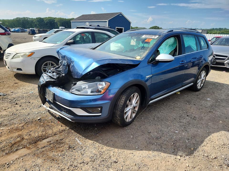 60300676 :رقم المزاد ، 3VWH17AU1HM519610 vin ، 2017 Volkswagen Golf Alltrack مزاد بيع