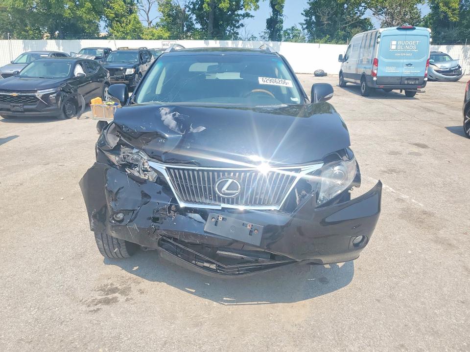 62906206 :رقم المزاد ، 2T2BK1BA9AC007014 vin ، 2010 Lexus Rx مزاد بيع