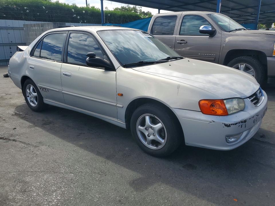 2002 Toyota Corolla მანქანა იყიდება აუქციონზე, vin: 1NXBR12E12Z598569, აუქციონის ნომერი: 61862346