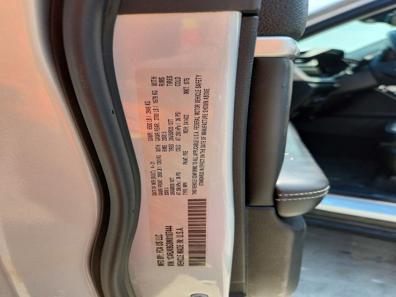 62914516 :رقم المزاد ، 1C4RJKBG8M8107444 vin ، 2021 Jeep Grand Cherokee مزاد بيع