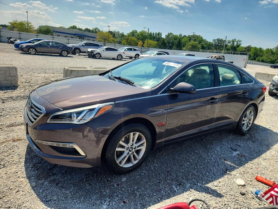 2015 Hyundai Sonata მანქანა იყიდება აუქციონზე, vin: 5NPE24AF8FH122868, აუქციონის ნომერი: 63241916