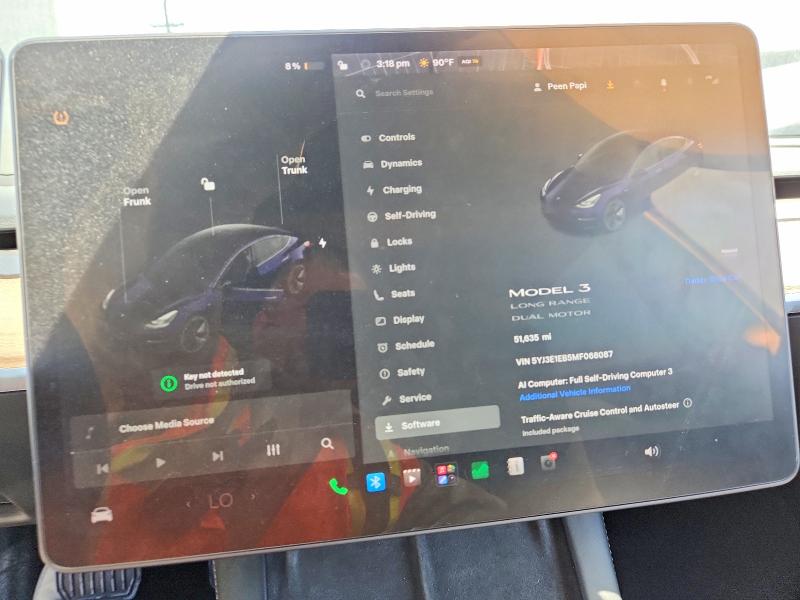 Aukcja sprzedaży 2021 Tesla Model 3, vin: 5YJ3E1EB5MF068087, numer aukcji: 60968356
