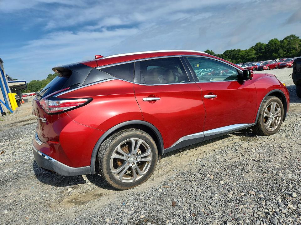 2017 Nissan Murano მანქანა იყიდება აუქციონზე, vin: 5N1AZ2MH2HN139899, აუქციონის ნომერი: 62067086