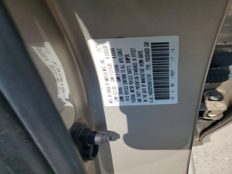 2017 Honda Accord მანქანა იყიდება აუქციონზე, vin: 1HGCR2F80HA101347, აუქციონის ნომერი: 61596666