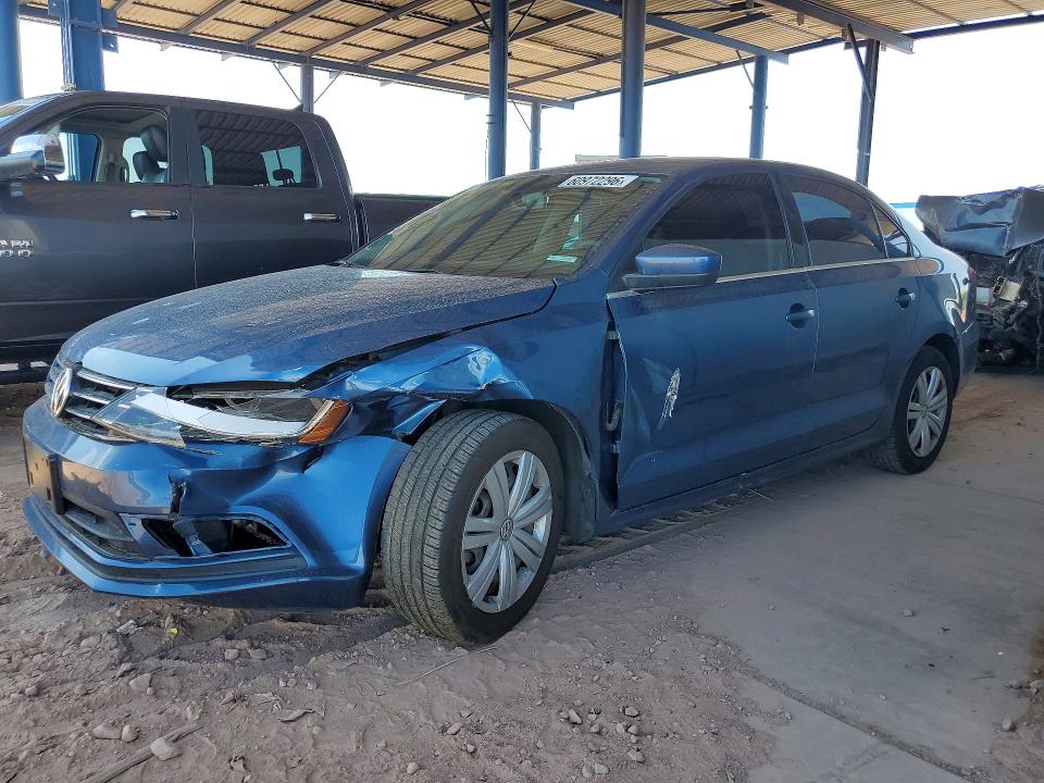 2017 Volkswagen Jetta მანქანა იყიდება აუქციონზე, vin: 3VW2B7AJ1HM412758, აუქციონის ნომერი: 60972296