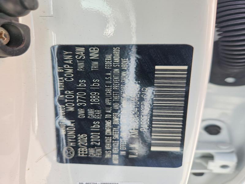 Auction sale of the 2026 Hyundai Venue, vin: KMHRC8A34TU461541, lot number: 62706476