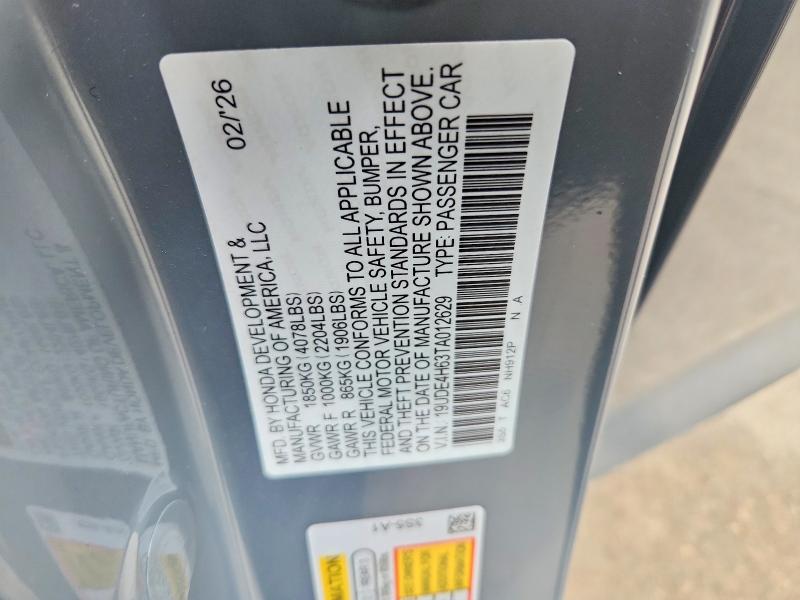 Продажа на аукционе авто 2026 Acura Integra, vin: 19UDE4H63TA012629, номер лота: 61444726