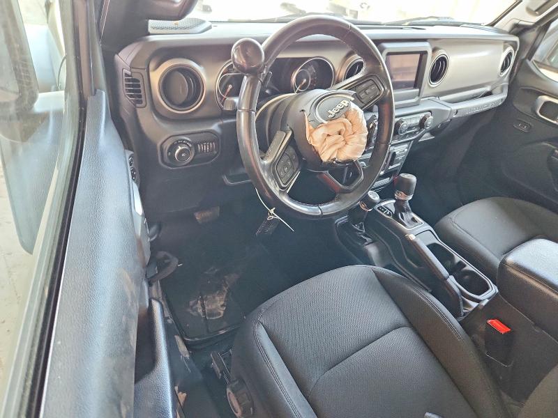 60258446 :رقم المزاد ، 1C4GJXANXLW203753 vin ، 2020 Jeep Wrangler مزاد بيع