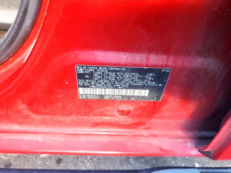 Aukcja sprzedaży 2006 Toyota Rav4, vin: JTMBK32V865012325, numer aukcji: 62841266