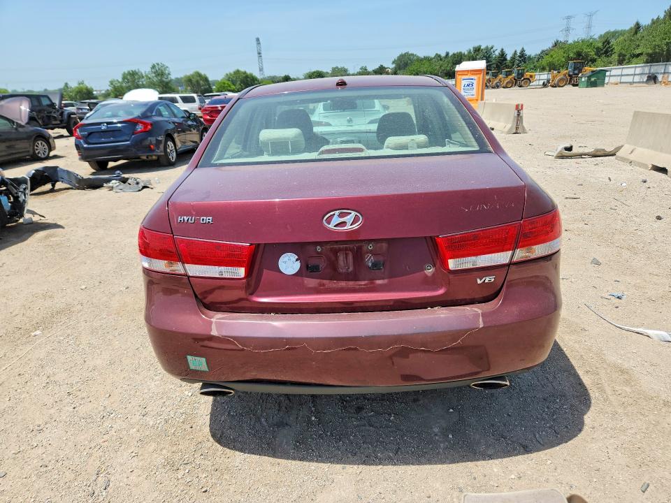 2007 Hyundai Sonata მანქანა იყიდება აუქციონზე, vin: 5NPEU46F17H242967, აუქციონის ნომერი: 59537206