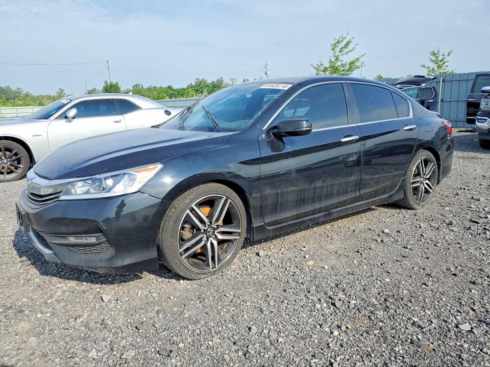 2017 Honda Accord მანქანა იყიდება აუქციონზე, vin: 1HGCR2E51HA808268, აუქციონის ნომერი: 61628116