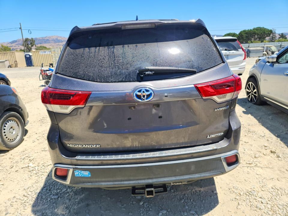 Aukcja sprzedaży 2017 Toyota Highlander Hybrid, vin: 5TDDGRFH5HS029565, numer aukcji: 62871826