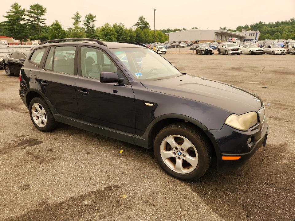 2007 Bmw X3 მანქანა იყიდება აუქციონზე, vin: WBXPC93477WF17835, აუქციონის ნომერი: 61227486