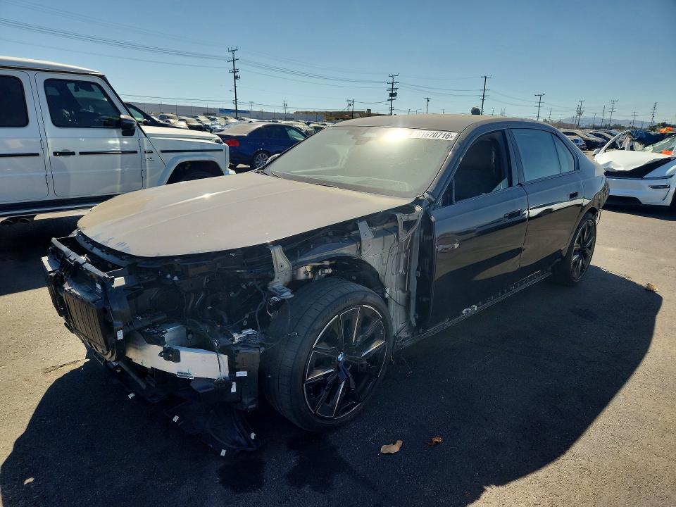 61570716 :رقم المزاد ، WBA23EH01RCR02909 vin ، 2024 Bmw 740 مزاد بيع