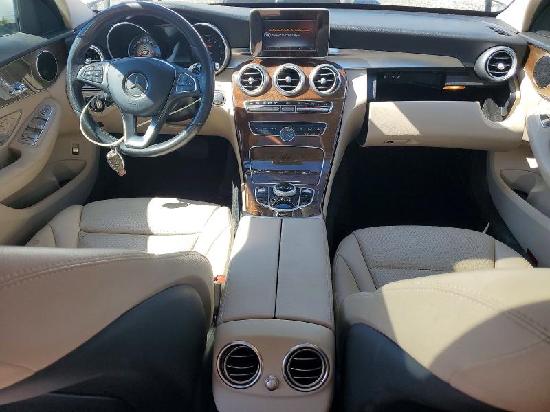 59191606 :رقم المزاد ، 55SWF4JB5HU199297 vin ، 2017 Mercedes-benz C مزاد بيع