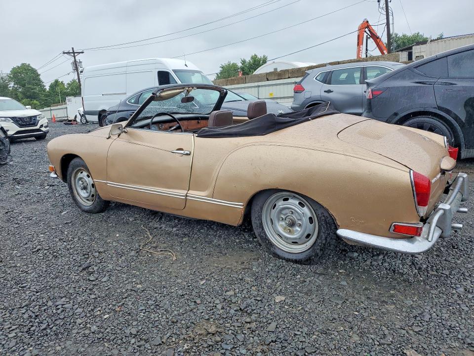 59721426 :رقم المزاد ، 1412743791 vin ، 1971 Volkswagen Karmann Ghia مزاد بيع
