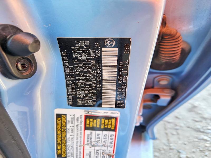 2012 Toyota Camry მანქანა იყიდება აუქციონზე, vin: 4T1BF1FK8CU505623, აუქციონის ნომერი: 60256216