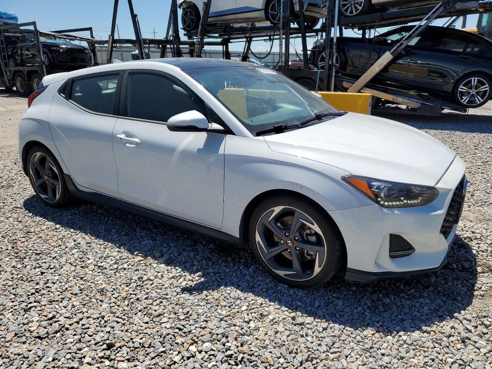 2019 Hyundai Veloster მანქანა იყიდება აუქციონზე, vin: KMHTH6ABXKU008929, აუქციონის ნომერი: 60675906
