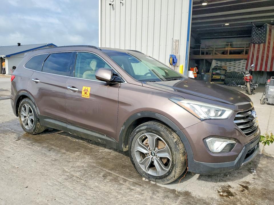 2013 Hyundai Santa Fe მანქანა იყიდება აუქციონზე, vin: KM8SM4HFXDU030484, აუქციონის ნომერი: 61414706