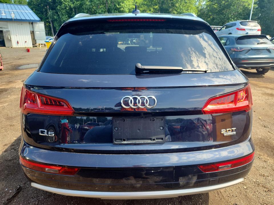 2018 Audi Q5 მანქანა იყიდება აუქციონზე, vin: WA1BNAFY1J2059314, აუქციონის ნომერი: 58772296