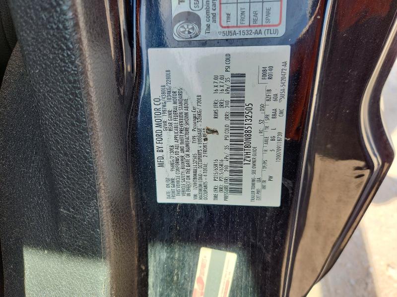 Продаж на аукціоні авто 2008 Ford Mustang, vin: 1ZVHT80N885132505, номер лоту: 63300296