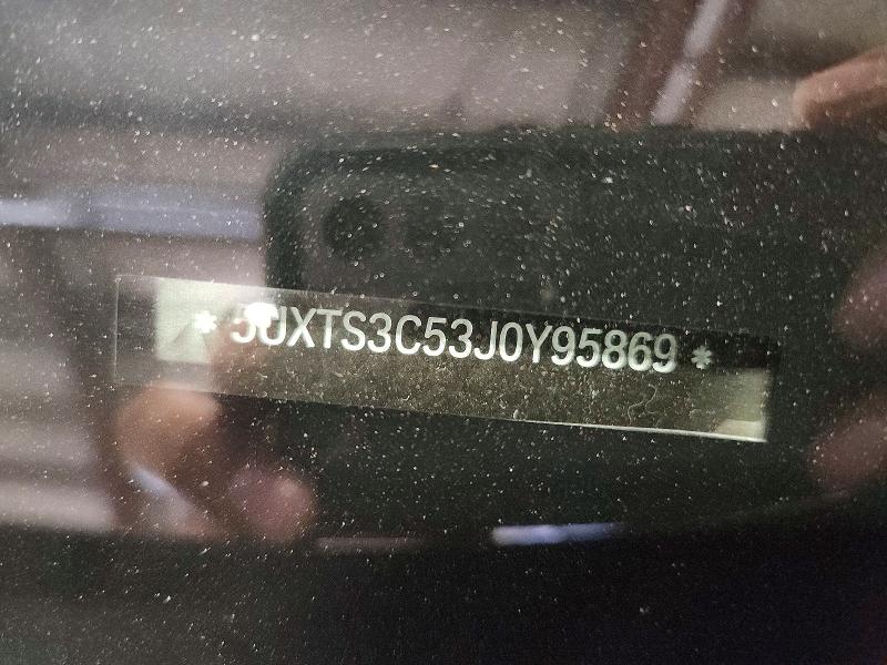 59874636 :رقم المزاد ، 5UXTS3C53J0Y95869 vin ، 2018 Bmw X3 مزاد بيع