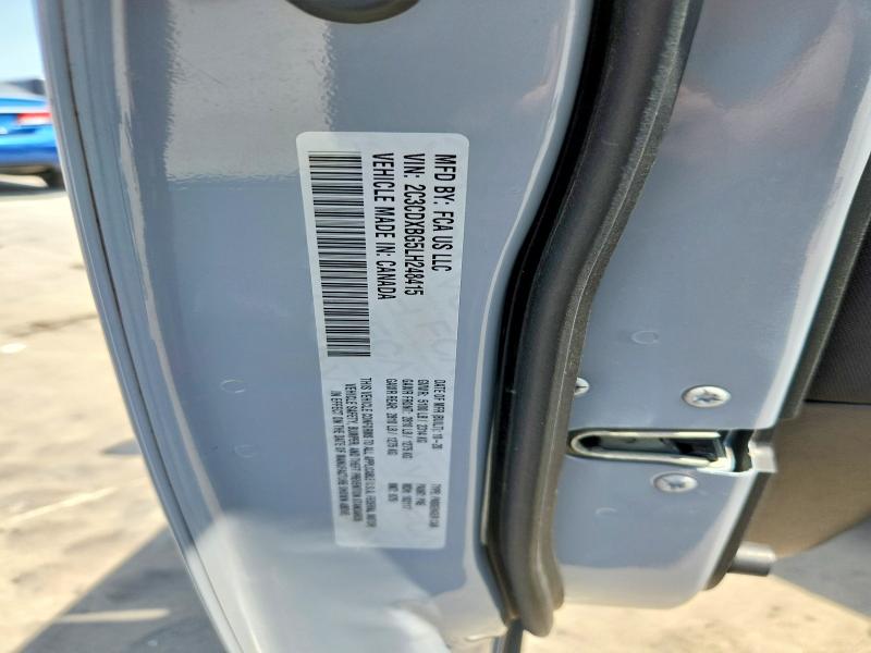 62824726 :رقم المزاد ، 2C3CDXBG5LH248415 vin ، 2020 Dodge Charger مزاد بيع
