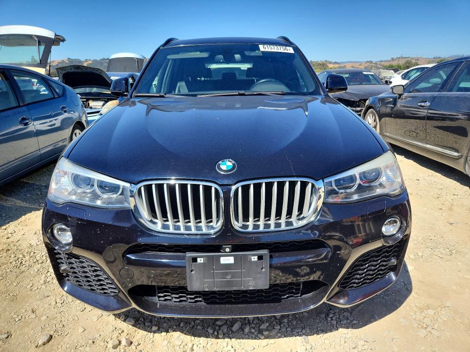 2016 Bmw X3 მანქანა იყიდება აუქციონზე, vin: 5UXWX7C50G0R16756, აუქციონის ნომერი: 61573756