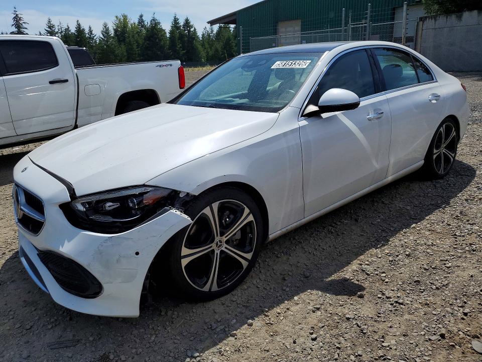 58151326 :رقم المزاد ، W1KAF4HB4NR018493 vin ، 2022 Mercedes-benz C مزاد بيع