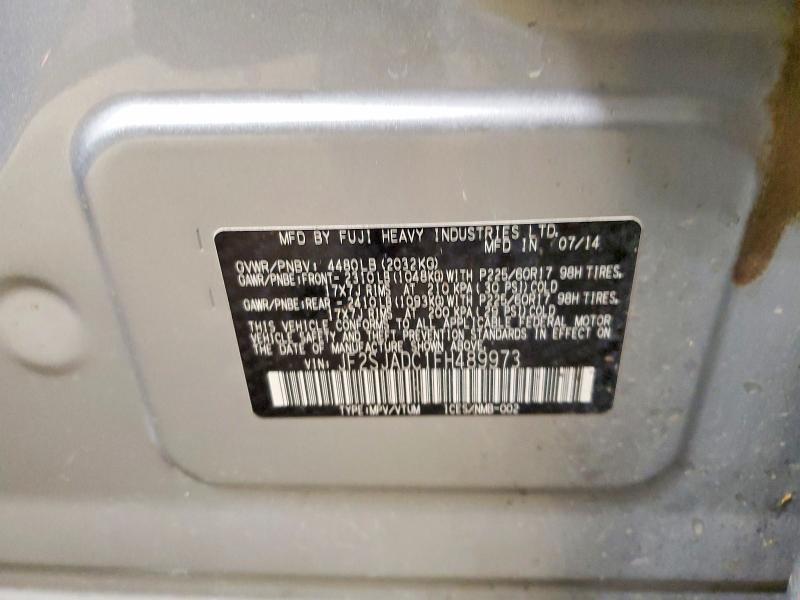60150626 :رقم المزاد ، JF2SJADC1FH489973 vin ، 2015 Subaru Forester مزاد بيع
