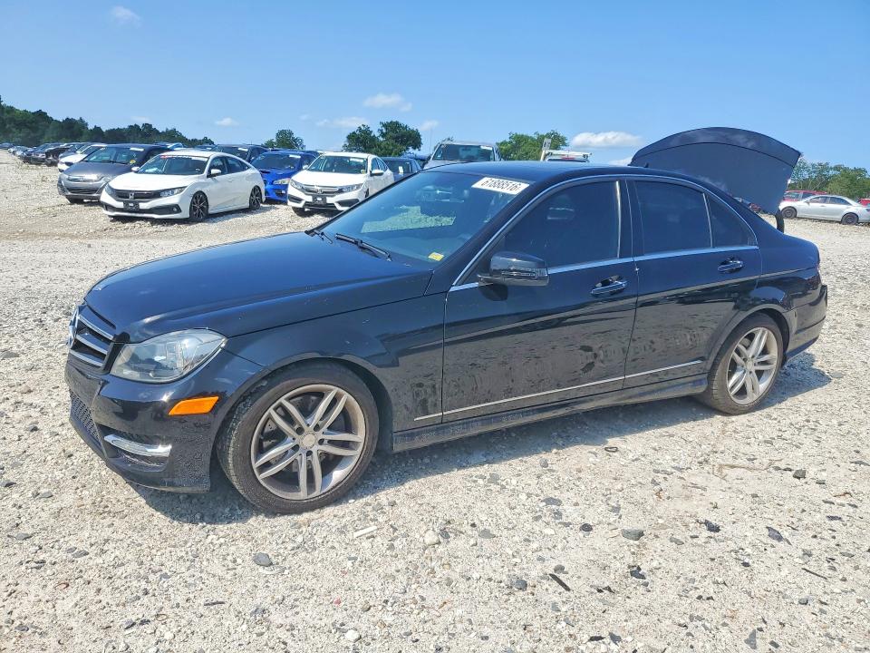 61888516 :رقم المزاد ، WDDGF8AB2EG160185 vin ، 2014 Mercedes-benz C مزاد بيع