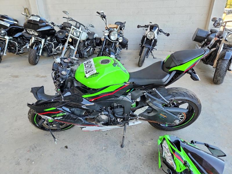 2021 Kawasaki Zx636 მანქანა იყიდება აუქციონზე, vin: JKBZXJG12MA016682, აუქციონის ნომერი: 63104576