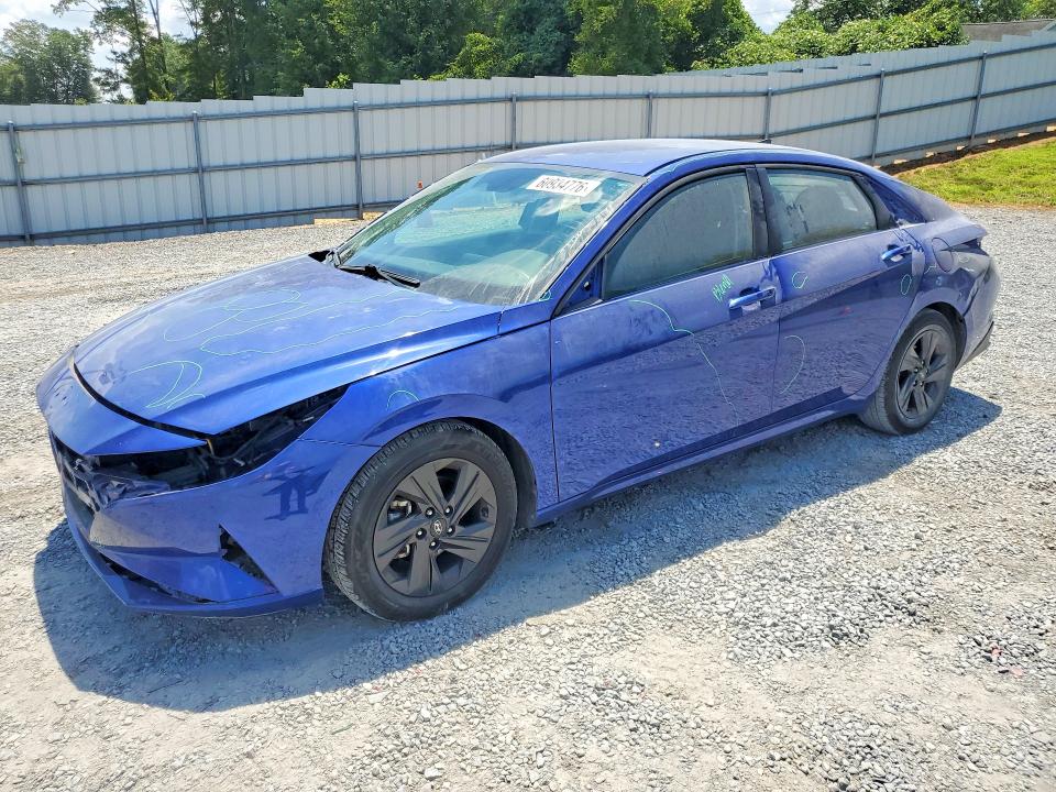 Продажа на аукционе авто 2021 Hyundai Elantra, vin: 5NPLS4AG4MH020092, номер лота: 60934776