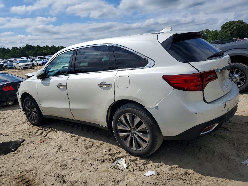 Продаж на аукціоні авто 2016 Acura Mdx, vin: 5FRYD4H41GB030642, номер лоту: 59624756